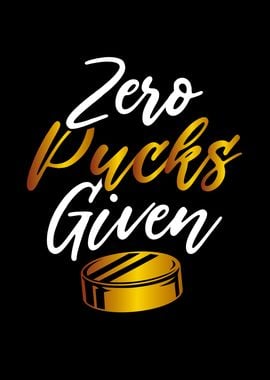 Zero pucks given