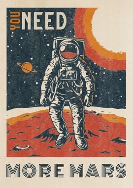 Vintage retro space