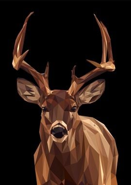 deer nursery animals art