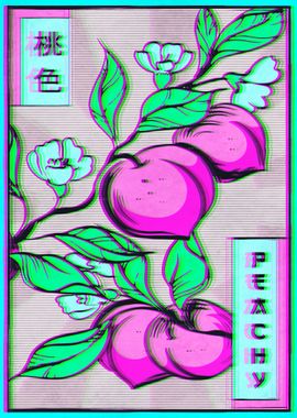 Vaporwave Aesthetic Peach