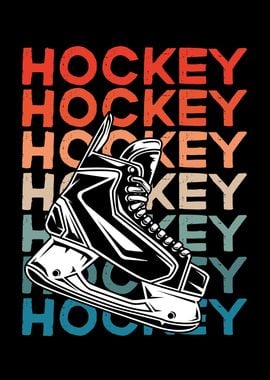 Hockey shoe retro