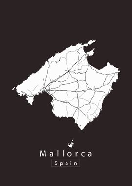 Mallorca Island Map