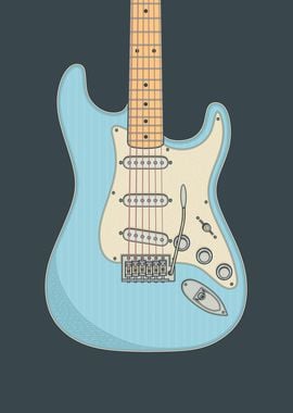 Daphne Blue Strat