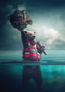 Lifeguard Bear