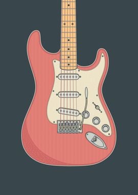 Fiesta Red Strat