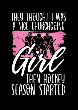 Hockey girl season started