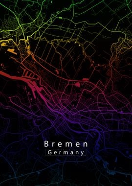 Bremen City Map