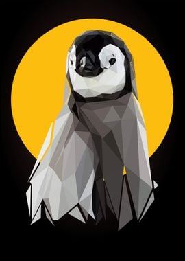 Penguin pop art