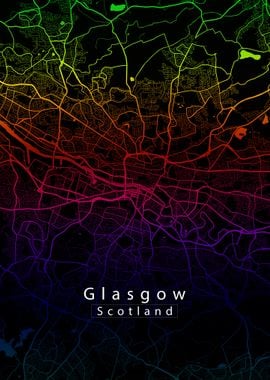 Glasgow City Map