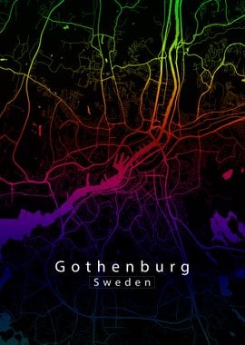 Gothenburg City Map