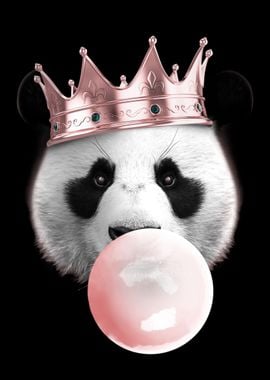 Cool panda king poster  