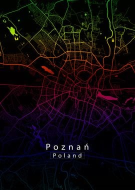 Poznan City Map