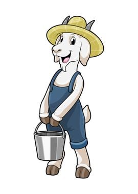 Goat Farmer Bucket Hat