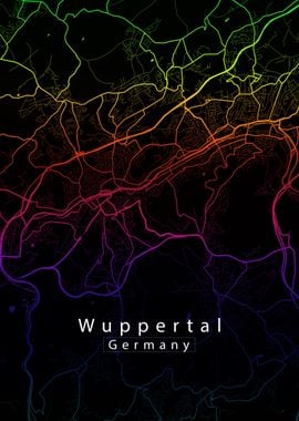 Wuppertal City Map