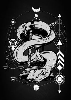 Celestial Hourglass Snake