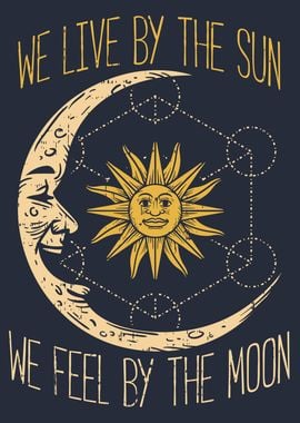 We Live By The Sun Poster