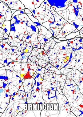 Map of Birmingham