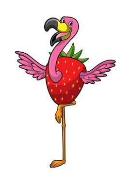 Flamingo Strawberry