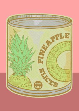 Pineapple in a tin