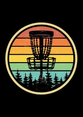 Retro Vintage Disc Golf