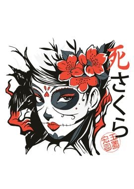 Sugar Skull Girl Asian