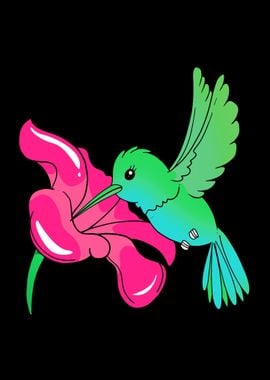 Hummingbird Floral