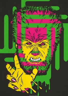 Wolfman portrait