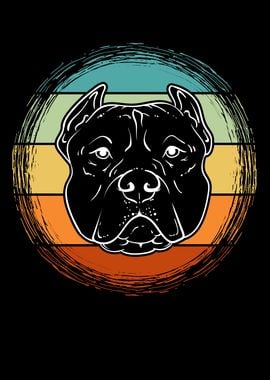 Vintage Pitbull Design