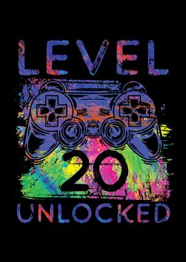 Colorful gamer level 20