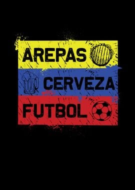 Arepas Cervezza Futbol