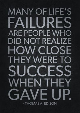 Success vs Give Up