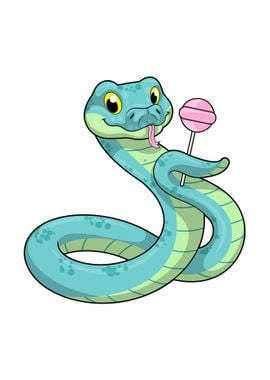 Snake Lollipop