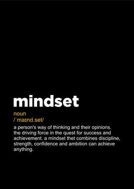 mindset definition textart