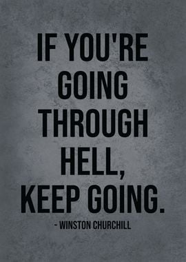 If Going Through Hell