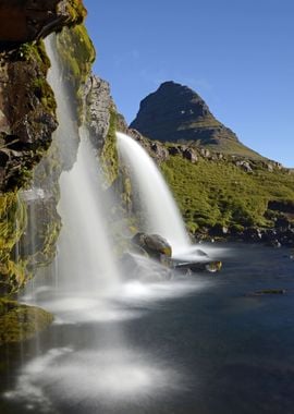 Waterfall in Iceland