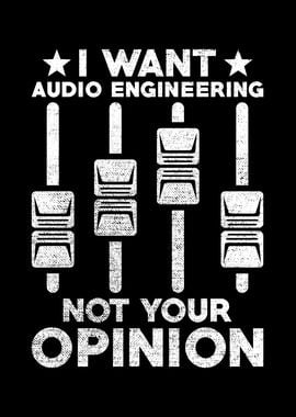 Audio Engineer Sound