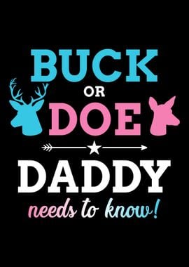 Gender reveal buck or doe 