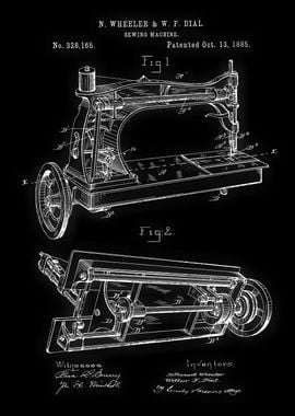 Sewing Machine Patent