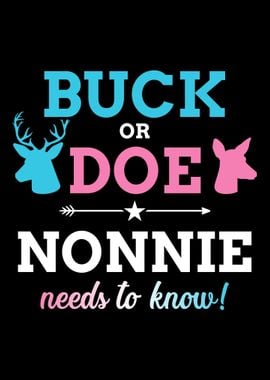 Gender reveal buck or doe 