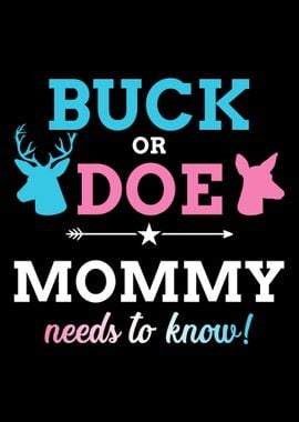 Gender reveal buck or doe 