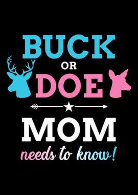 Gender reveal buck or doe 