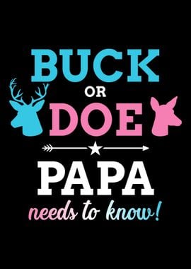 Gender reveal buck or doe 