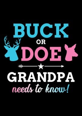 Gender reveal buck or doe 