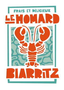 Lobsters kitchen posters