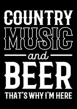 Country music beer Beer an