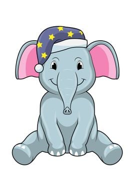 Elephant Sleep Night cap