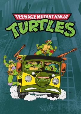 TMNT The Party Wagon