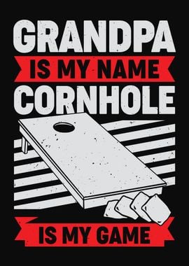 Cornhole Grandpa Design