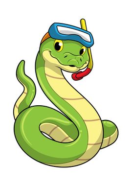 Snake Diver Snorkel