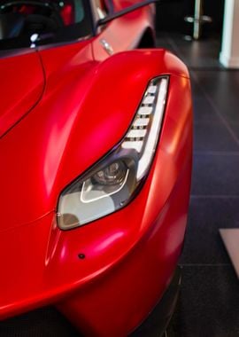 The red Super Sport Car